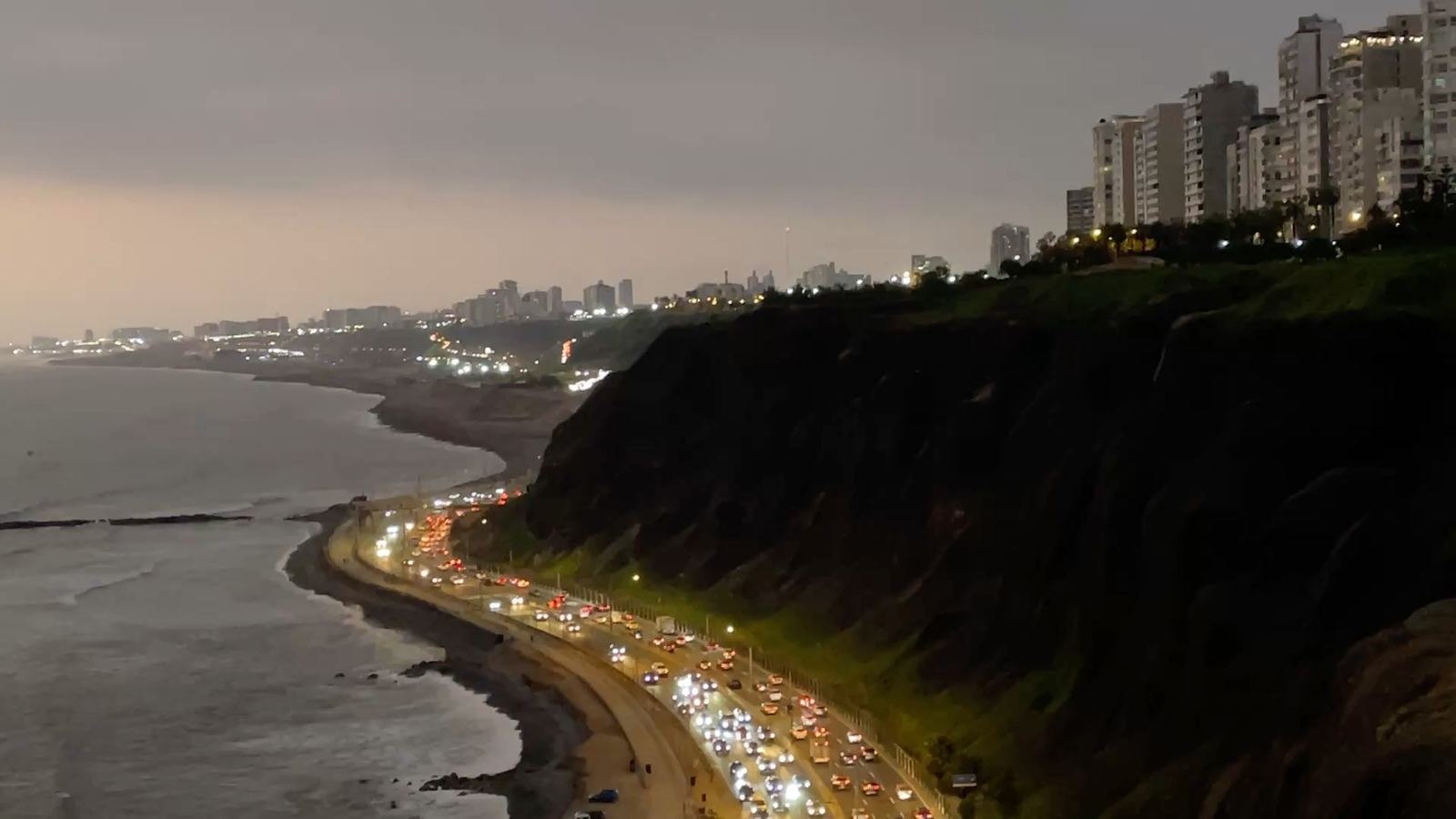 Coastal travel landscape