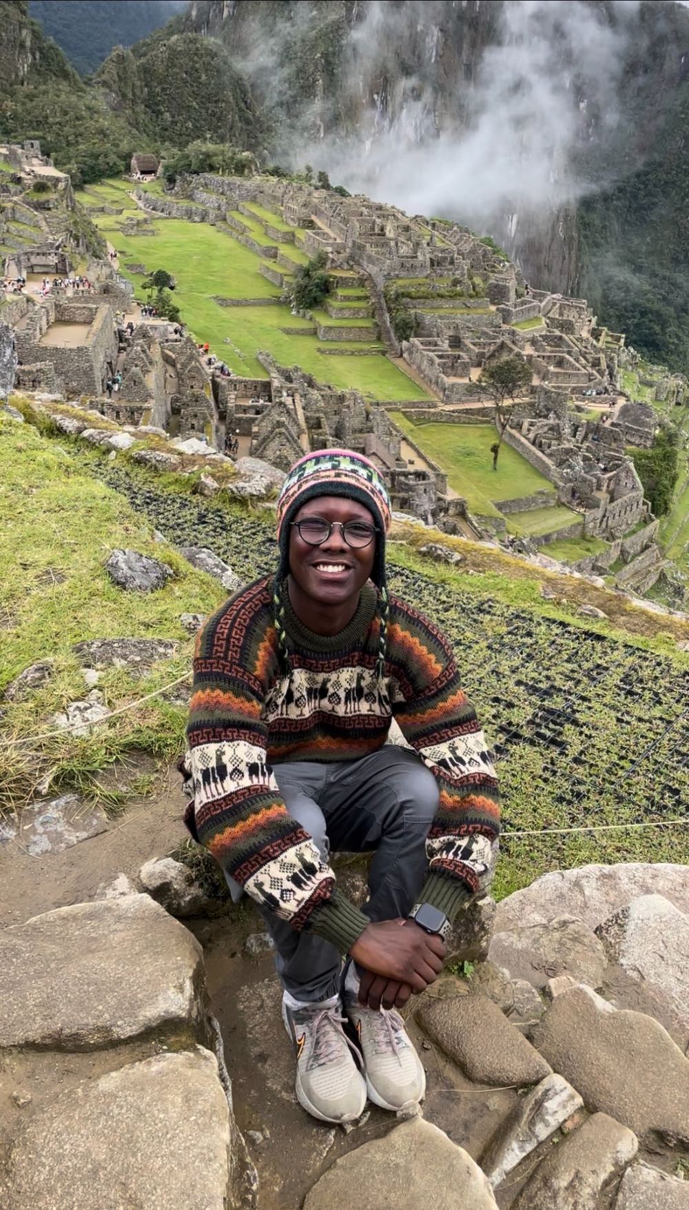 Zach at Machu Picchu